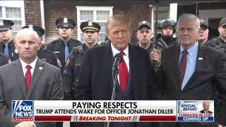 Trump pays his respects to fallen NYPD officer Jonathan Diller - Fox News