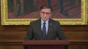 Mike Johnson fires back at top Democrat's shutdown debate request