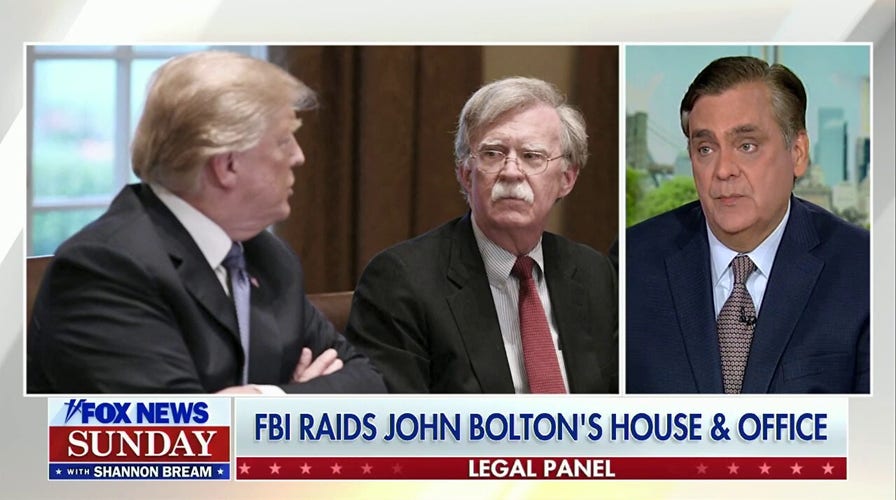 FBI’s raid of John Bolton’s house is ‘nothing new’ for Washington: Jonathan Turley