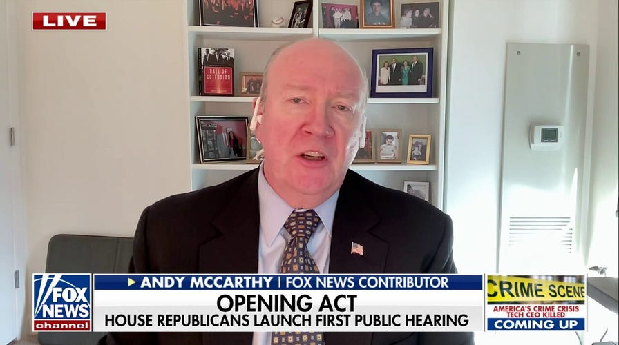 Andy McCarthy on Biden impeachment inquiry: It's 'astonishing' what has been proved