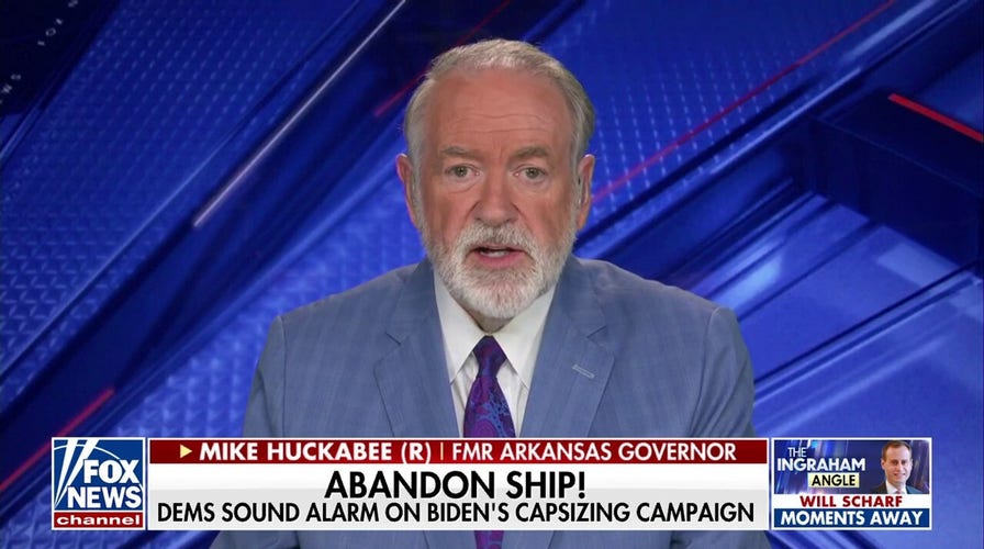 For a year, Biden's been going downhill: Mike Huckabee