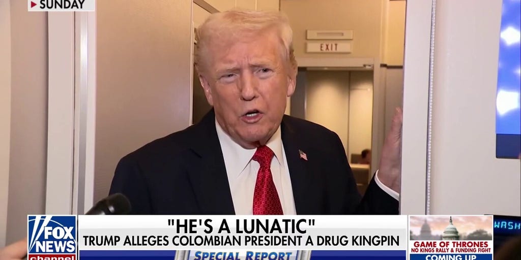 President Trump threatens new tariffs on Colombia