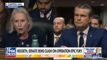 Senate Democrats clash with Pete Hegseth on Iran war