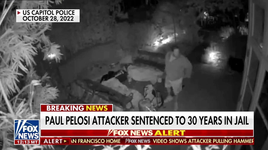 Paul Pelosi's attacker sentenced to 30 years in prison