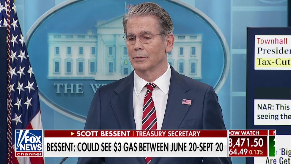 Bessent ‘optimistic’ gas can return to $3 per gallon this summer