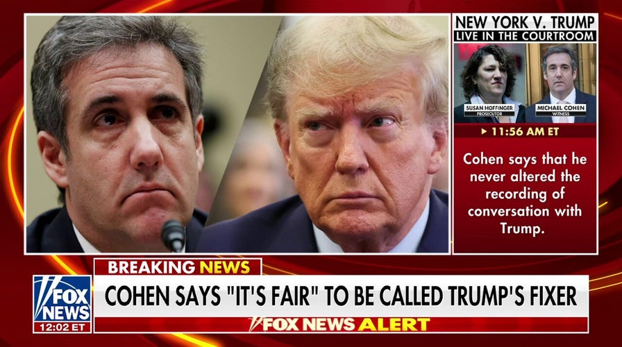 Cohen says he lied for Trump because 'it was needed'