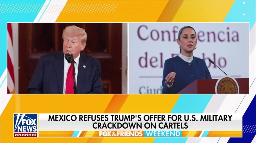Mexico refuses US troops to help with fentanyl crackdown