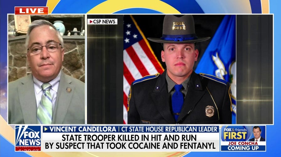 Connecticut state trooper killed in fentanyl and cocaine-induced hit-and-run incident
