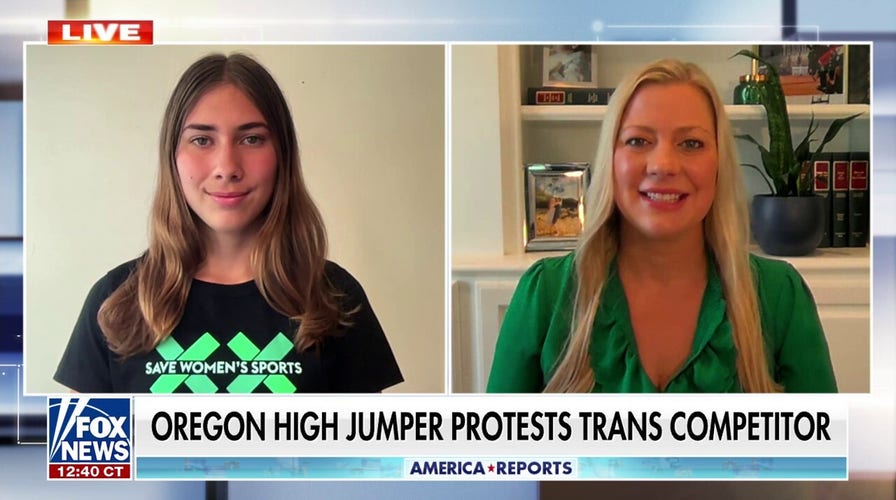 Oregon high jumper takes stand against transgender competitor