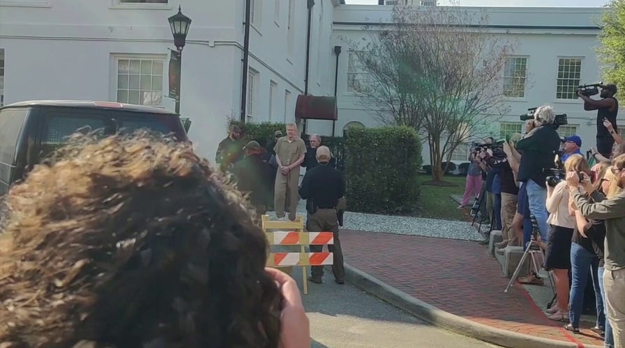 Alex Murdaugh is led out of court after sentencing