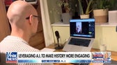 Influencer uses AI to teach people about history