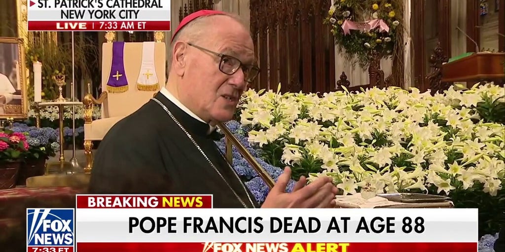 Cardinal Dolan on Pope Francis' death: 'Couldn't choreograph it better'