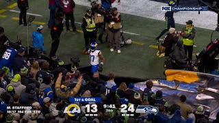 Matthew Stafford connects with Davante Adams for Rams' two-yard TD vs. Seahawks | NFL Highlights