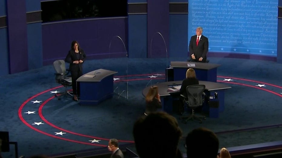 Harris, Pence disagree over whether justice was served for Breonna Taylor