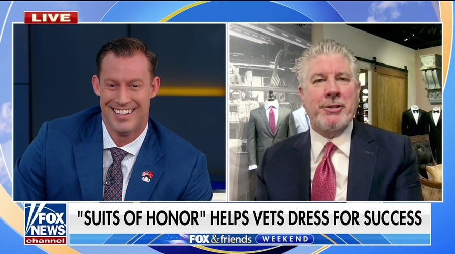 North Texas business offering veterans free suits and a fresh start