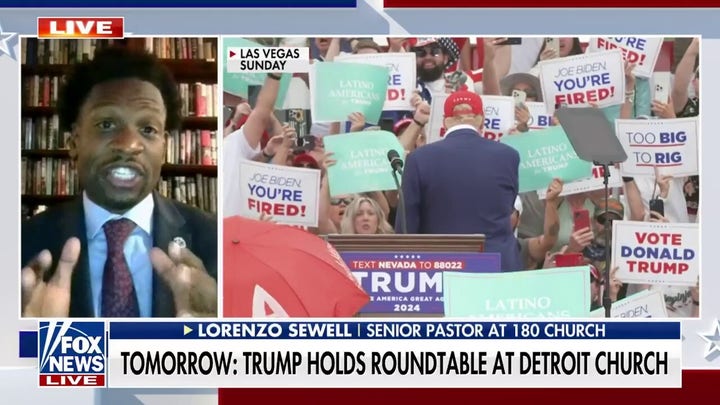 Pastor vows to hold Trump 'accountable' to Platinum Plan if he wins in November