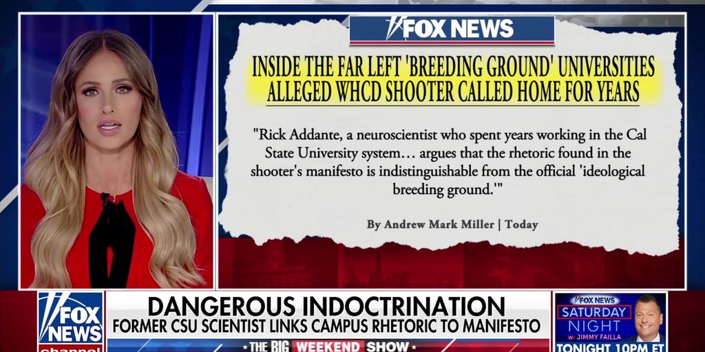 WHCA Dinner suspect’s manifesto linked to college campus rhetoric