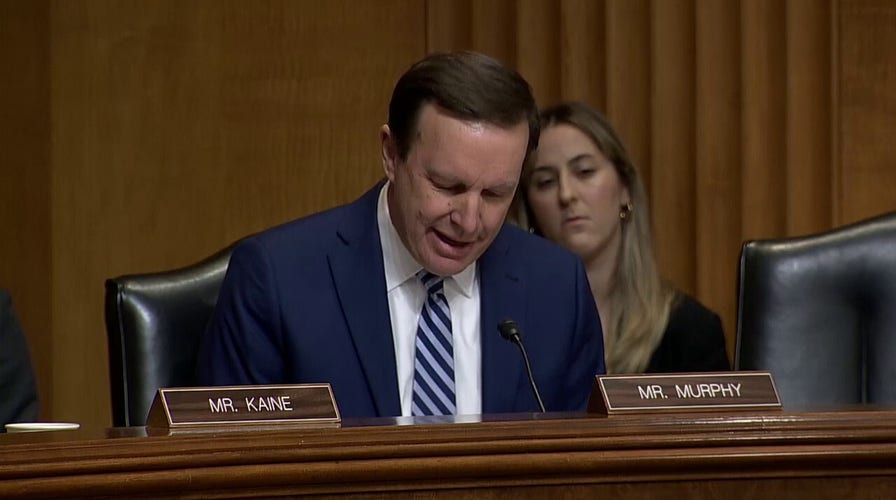 Democratic Connecticut Sen. Chris Murphy pressed New York Rep. Elise Stefanik on claims Elon Musk gave a Nazi salute at President Donald Trump's inaugural parade.