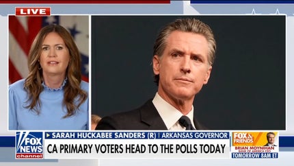 Sarah Huckabee Sanders blasts California’s ‘out of control’ policies