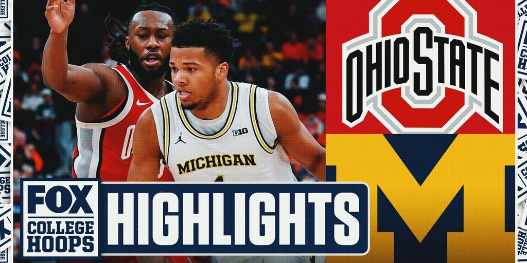 Ohio State Buckeyes vs. Michigan Wolverines Big Ten Quarterfinals Highlights 🏀 FOX College Hoops