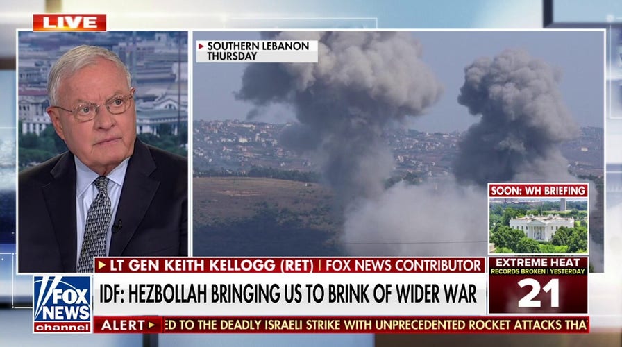 Lt. Gen Keith Kellogg: Biden admin playing whac-a-mole foreign policy but all the moles are up