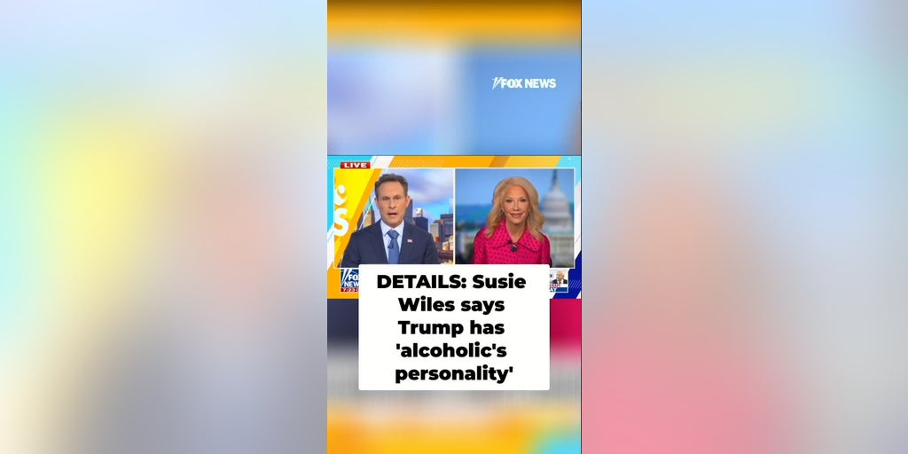 DETAILS: Susie Wiles says Trump has 'alcoholic's personality'