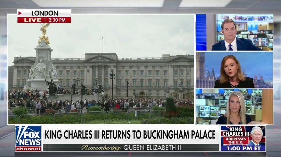 Charles becomes next British monarch, returns to Buckingham Palace following Queen Elizabeth's death