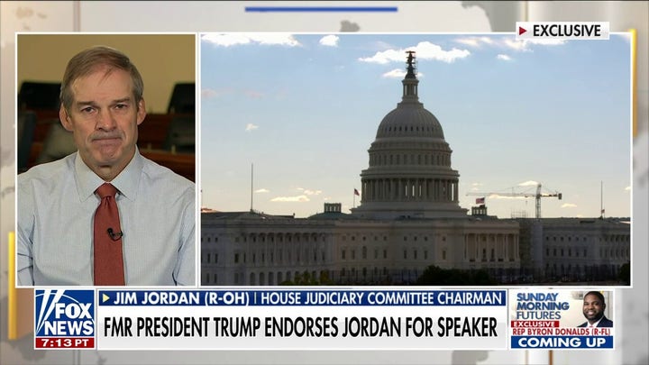 Jim Jordan: My first move as Speaker would be to help Israel