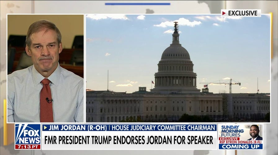 Jim Jordan: My first move as Speaker would be to help Israel