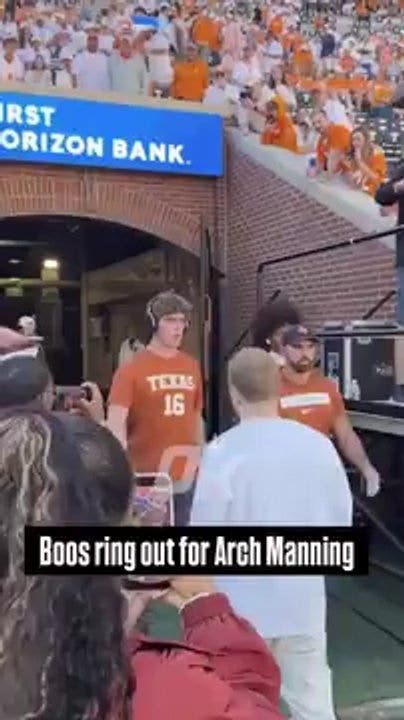 The Boos Ring Out For Poor Arch Manning