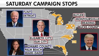 Trump, Biden campaigns battle with just days left until Election Day