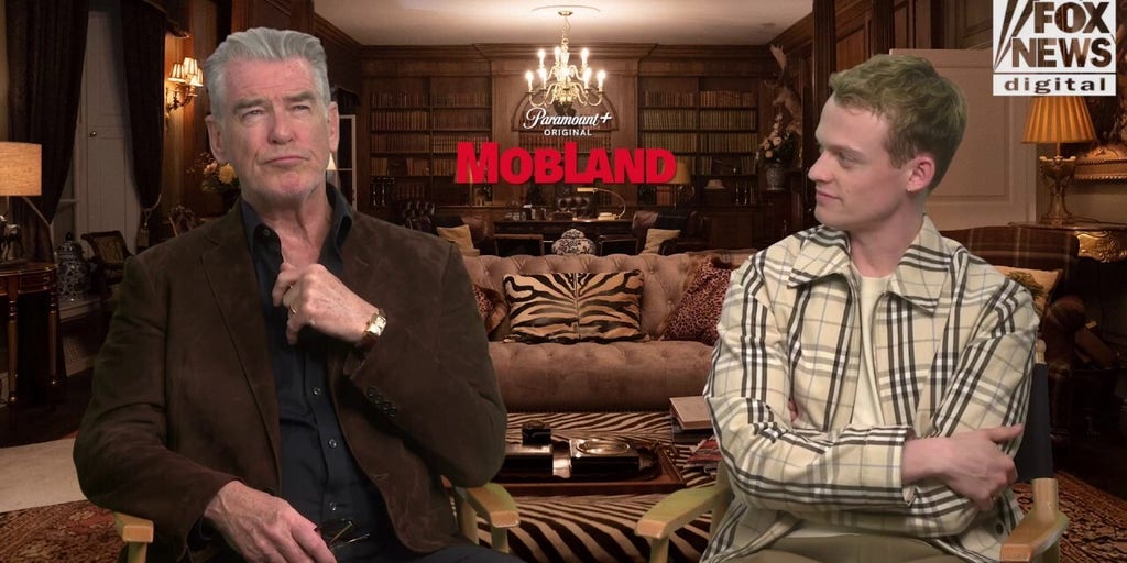 'MobLand' star Pierce Brosnan says his wife was surprised by his character's Irish accent