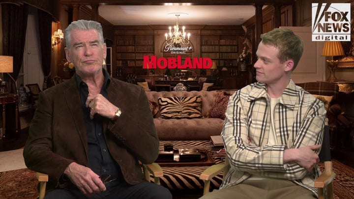 'MobLand' star Pierce Brosnan says his wife was surprised by his character's Irish accent