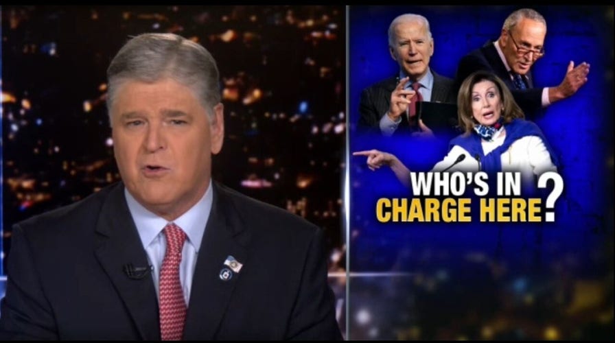 Hannity questions 'who's really in charge' following Biden's address 