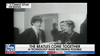 The Beatles come together