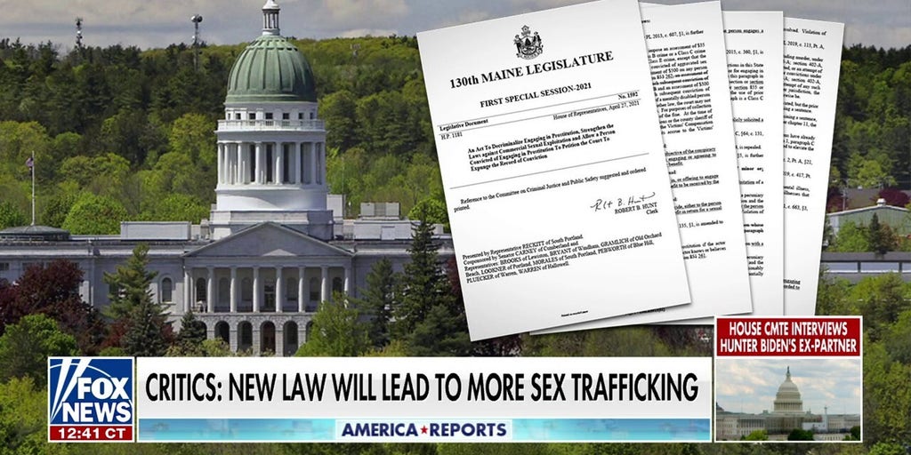 Maine Becomes The First State To Partially Decriminalize Prostitution Fox News Video 0326