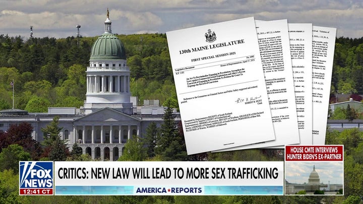 Maine becomes the first state to partially decriminalize prostitution