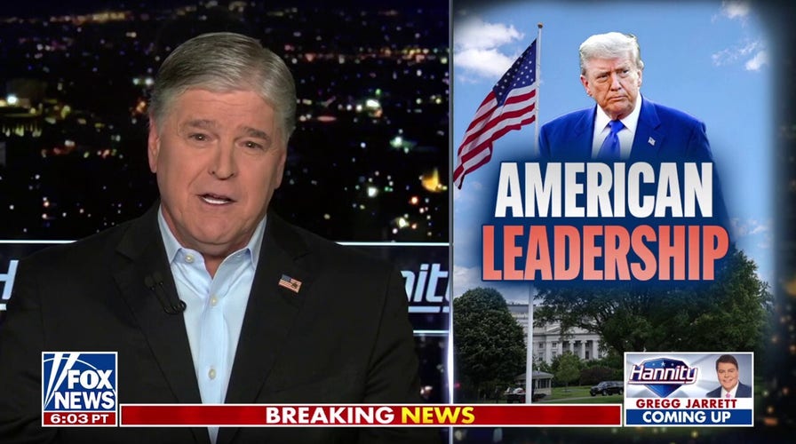 Hannity asserts Dems’ attempts to paint Trump as warmonger couldn’t be ‘further from the truth’