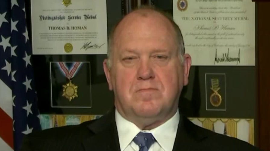 Tom Homan: Biden administration is playing a 'game,' ignoring Trump successes
