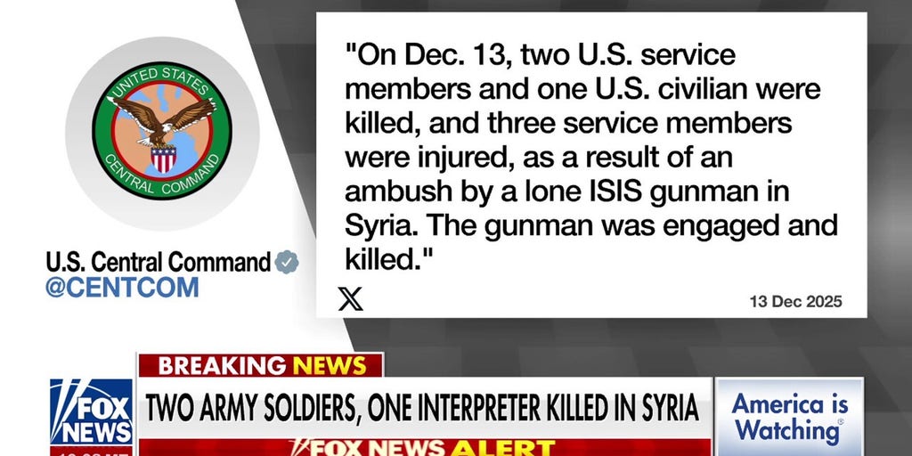 ISIS gunman kills two US service members, one interpreter killed in Syria