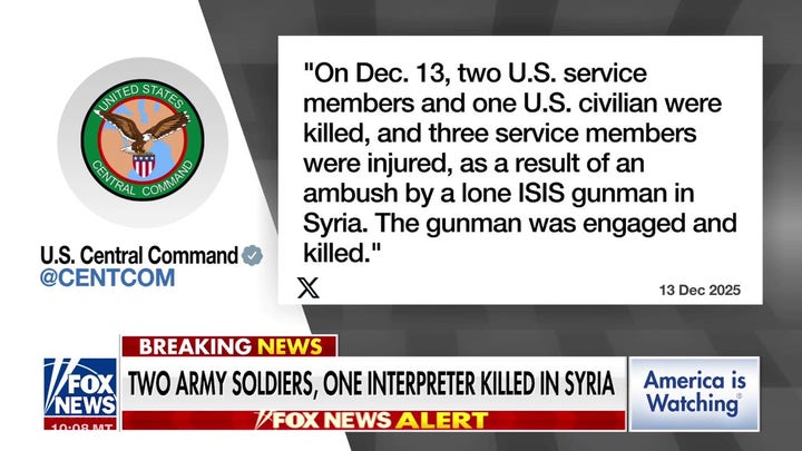 ISIS gunman kills two US service members, one interpreter killed in Syria