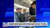 Fox’s Bill Hemmer helped mom with crying baby on the way to Iowa