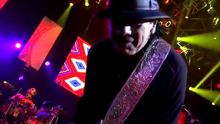 Carlos Santana on touring again and his new music