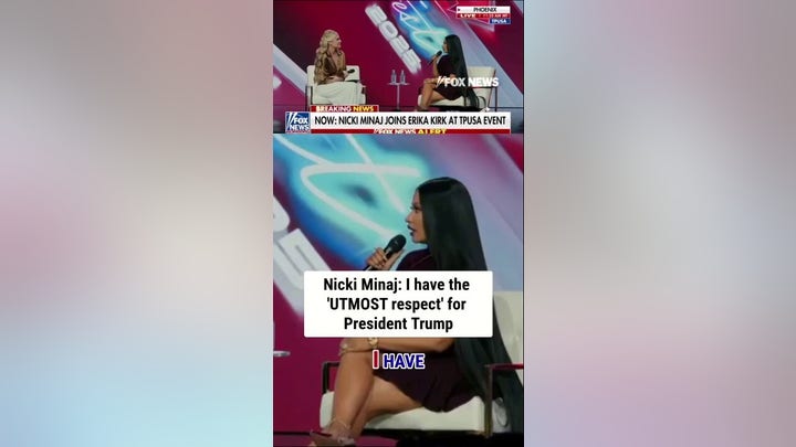 Nicki Minaj: I have the UTMOST respect for President Trump