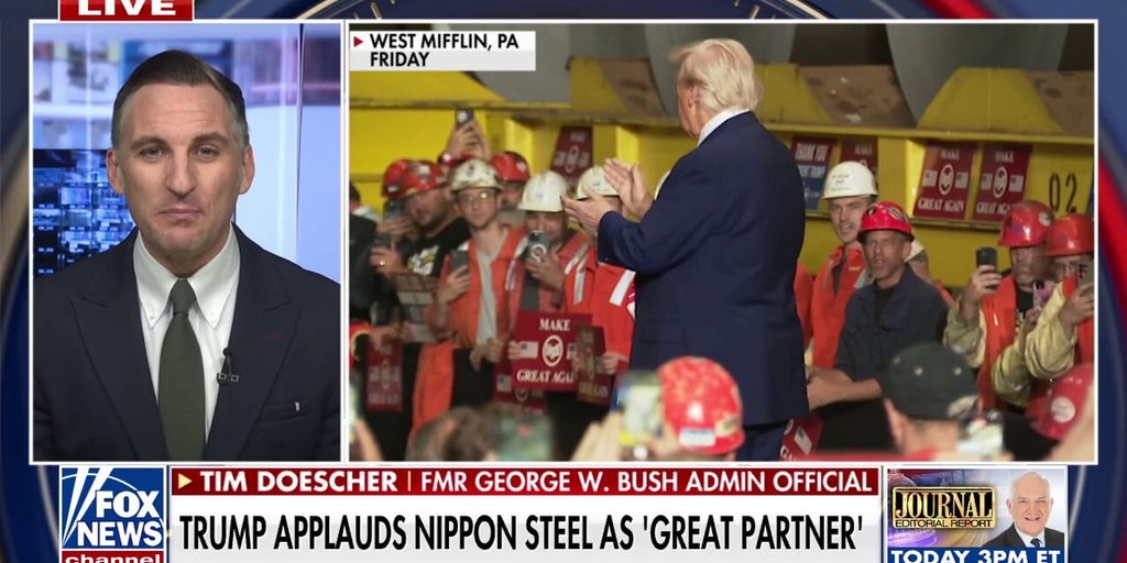 Former Bush official calls Trump’s steel partnership with Japan ‘incredible’