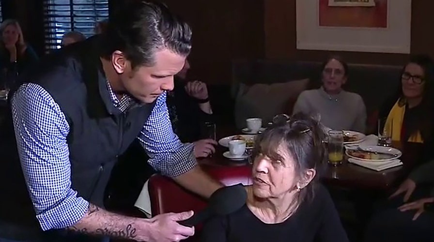 Voters in Bedford, New Hampshire reveal their primary picks