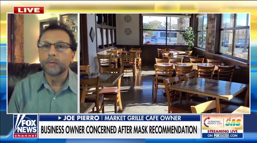 Las Vegas cafe owner 'shocked' by renewed mask mandate