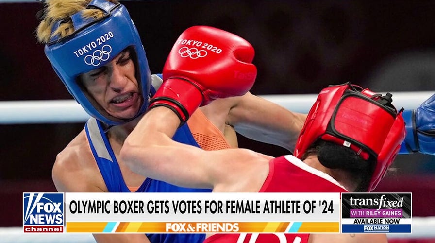 Olympic boxer who failed gender test named among 'Female Athletes of Year'