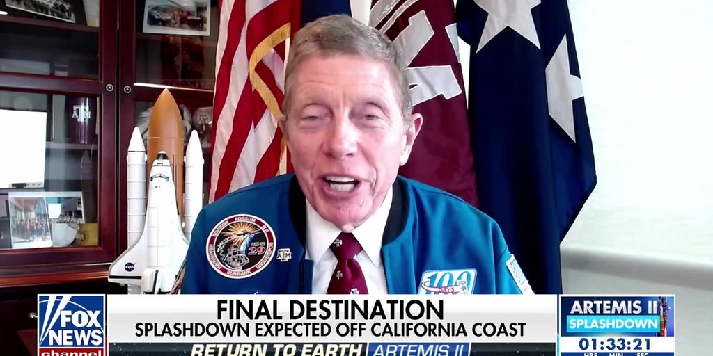 Former ISS commander illustrates what it feels like to re-enter Earth's atmosphere