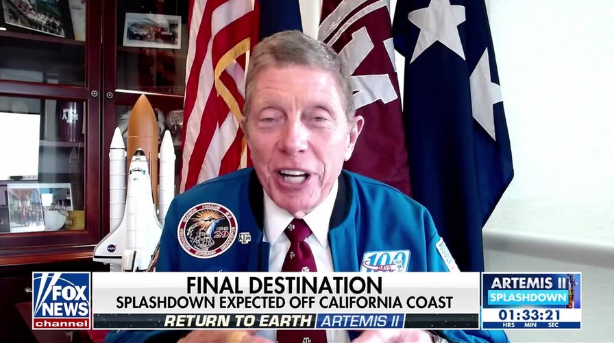 Former ISS commander illustrates what it feels like to re-enter Earth's atmosphere